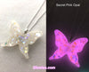 3d Glow in the dark Butterfly Necklace