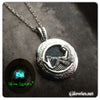 Galaxy Mermaid Glow Locket ®  Necklace