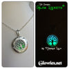 Tree of Life Two Color Glow in the dark Locket