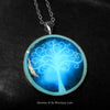 Celestial Tree Glow Art Necklace