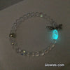 Firefly Glow Glass Bracelet