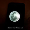 Full Moon Glow in the dark Cellphone Grip Stand