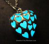 Love Spell Glowing Heart Necklace