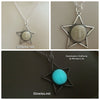 Moon Face Star Glow Necklace