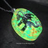 Frozen Dragon Glow Opal Necklace