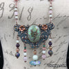 Crystal Fairy Victorian Garden Long Beaded Necklace