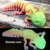 Glow in the dark Articulated Axolotl