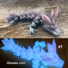 Color Glow Crystal Hatchling Articulated Dragon 3D Print