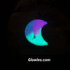 Aurora Borealis Druzy Glow Stone Pendant Necklace