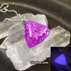 Ultra Violet Purple Opal Druzy Glow Stone Necklaces