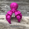 Articulated Octopus Glow in the Dark 3D Print