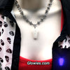 Opal Coffin Necklace