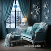 Snowflake Glow in the dark Sun Catcher with Crystal