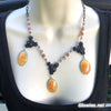 Shadow Rose Ember Opal Necklace