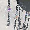 Witch Moon Glow in the dark Sun Catcher with Crystal