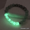 Amazonite Frosted Jade Seafoam Hematite Beaded Bracelet