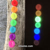 Handmade Glow in the dark Buttons