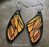 Mood Color Changing Black Butterfly Earrings Style #2