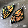 Mood Color Changing Black Butterfly Earrings Style #3