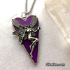 Glow Fairy Pointed Heart Necklace