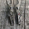 Jack & Sally Coffin Necklace Set