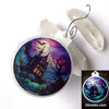 Haunted House Glow Ornaments Set