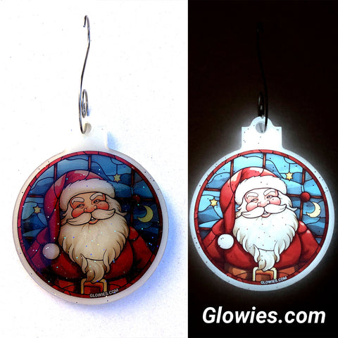 Santa Glow in the dark Ornament