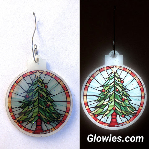 Christmas Tree Glow in the dark Ornament