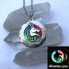 Rainbow Unicorn Glow Locket for Pictures