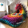 Celestial Dragon Glow Sun Catcher with Crystal