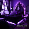 Purple Rain Opal Moon Mobile Glow Sun Catcher