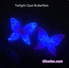 3d Glow in the dark Butterfly Necklace