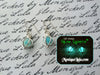 Glowing Orb Earrings with Free UV Charger Light