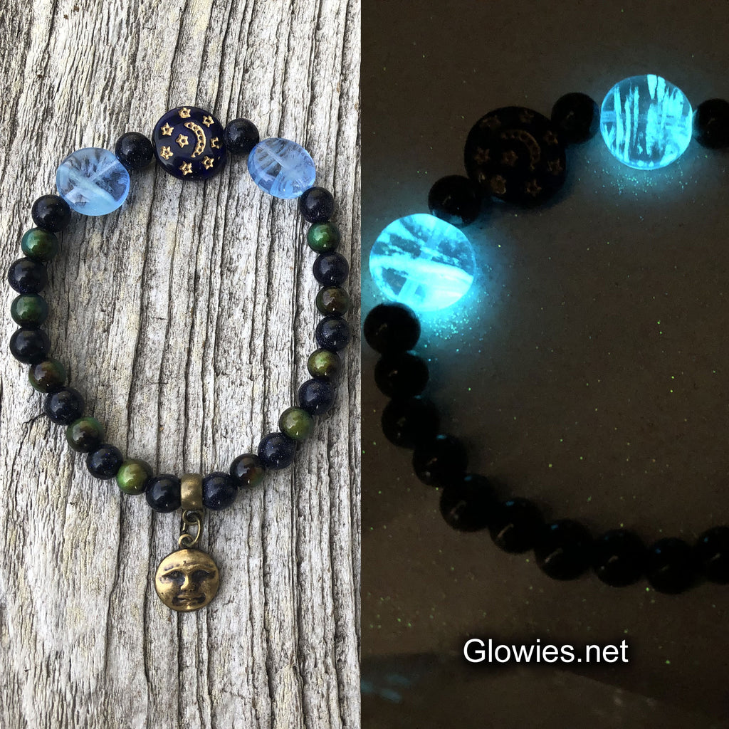 Glowies Glow Jewelry Art Decor 90s Celestial Mood Color