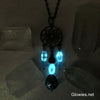 '90s Celestial Dreamcatcher Glow Necklace