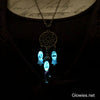 '90s Celestial Dreamcatcher Glow Necklace