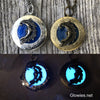 '90s Celestial Moon Glow Locket ®