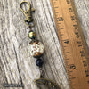 '90s Celestial One of a kind Moon & Stars Purse Charm Key Chain