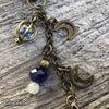 '90s Celestial Glow Star Purse Charm Key Chain
