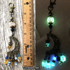 '90s Celestial One of a kind Moon & Stars Purse Charm Key Chain