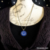 '90s Celestial Gold Sun & Moon Glow Necklace