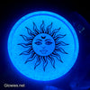 '90s Celestial Female Sun Glow in the dark Trinket Dish Tray Decor
