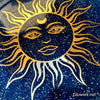 '90s Celestial Female Sun Glow in the dark Trinket Dish Tray Decor