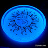 '90s Celestial Vintage Moon & Sun Glow in the dark Trinket Dish Tray Decor