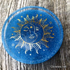 '90s Celestial Vintage Moon & Sun Glow in the dark Trinket Dish Tray Decor