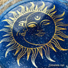 '90s Celestial Vintage Moon Goddess & Sun Glow in the dark Trinket Dish Tray Decor