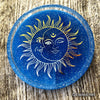 '90s Celestial Vintage Moon Goddess & Sun Glow in the dark Trinket Dish Tray Decor