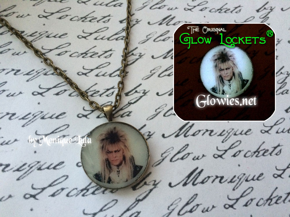 Jareth the Goblin King Glowing Necklace