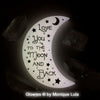 5" Love You To The Moon And Back Glow in the dark Wall Decor