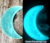 6" Crescent Moon Glow in the dark Tray Dish Decor